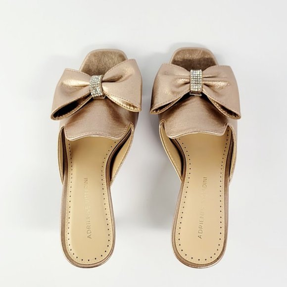 NWT- ADRIENNE VITTADINI gladys mule sandal Sz 8.5 - Picture 4 of 8
